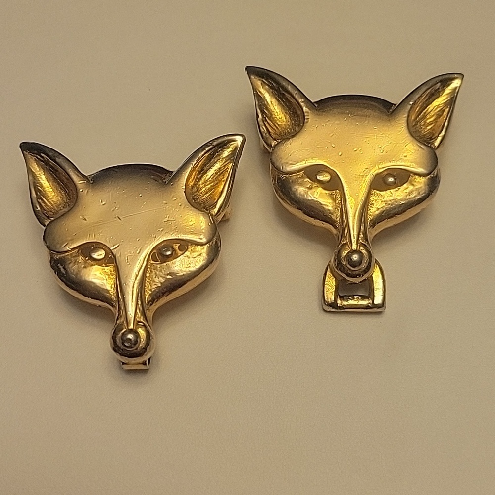 1978 Mimi Di N Fox Belt Buckle - Picture 2 of 8